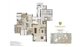 Plantas Riserva Golf Barra da Tijuca