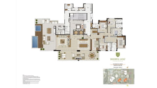 Plantas Riserva Golf Barra da Tijuca