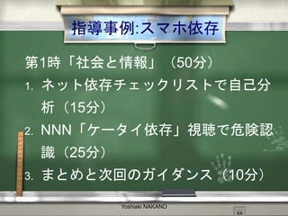 ָ:ޥ
1r󡹣50֣
1. ͥååꥹȤԼ
15֣
2. NNN`桹ҕΣJ
R25֣
3. ޤȤȴλؤΥ󥹣10֣
Yoshiaki NAKANO
 