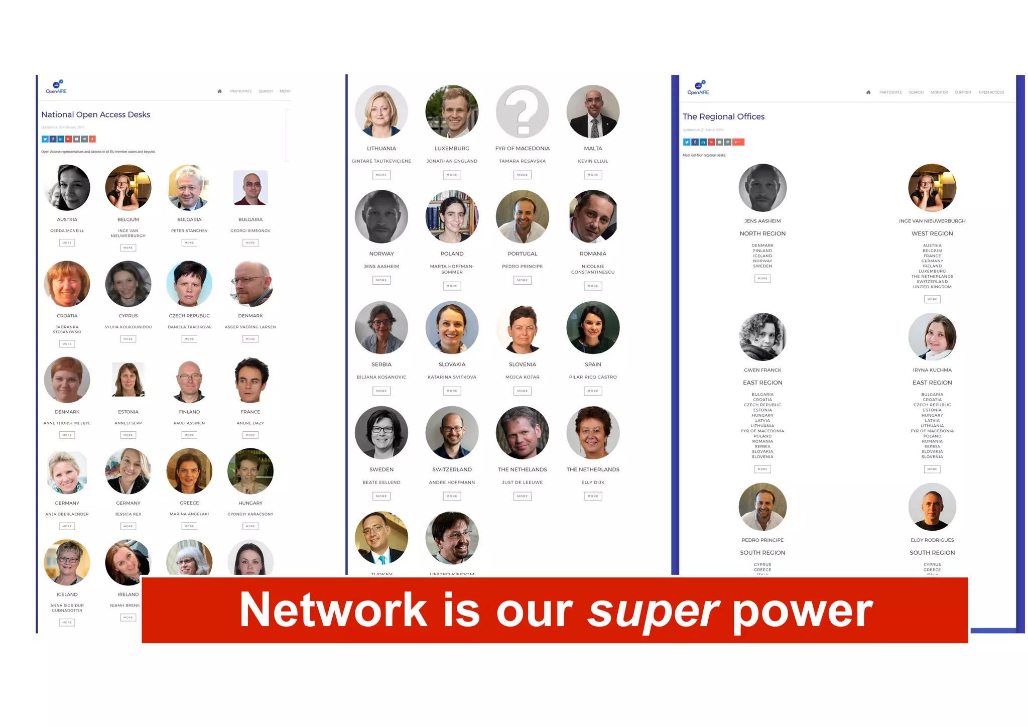 Network is our super power
 