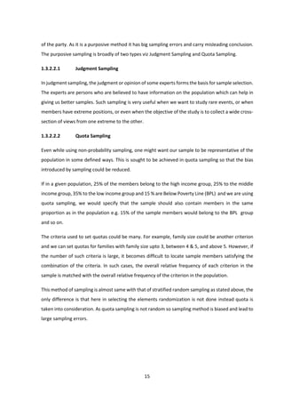 Sampling and Sampling Distribution | PDF