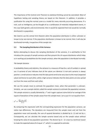 Sampling and Sampling Distribution | PDF