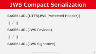 Overview of JSON Object Signing and Encryption | PDF