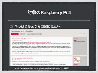 Raspberry Pi 3
https://www.raspberrypi.org/forums/viewtopic.php?t=194559
 