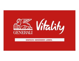Vitality Day: Vortrag A. Koida "Generali Vitality Programm"