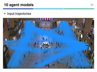¡ Input trajectories
10 agent models 24
 