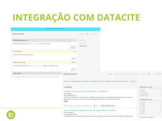 INTEGRAÇÃO COM DATACITE
 