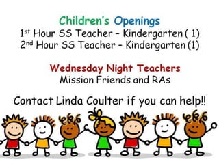 3/18/18 Announcements