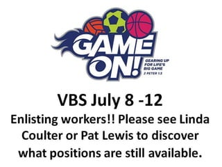 3/18/18 Announcements