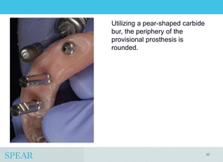 Conversion Prosthesis For an Implant-Supported Fixed Dental Prosthesis ...