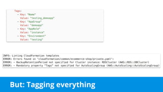But: Tagging everything
 
