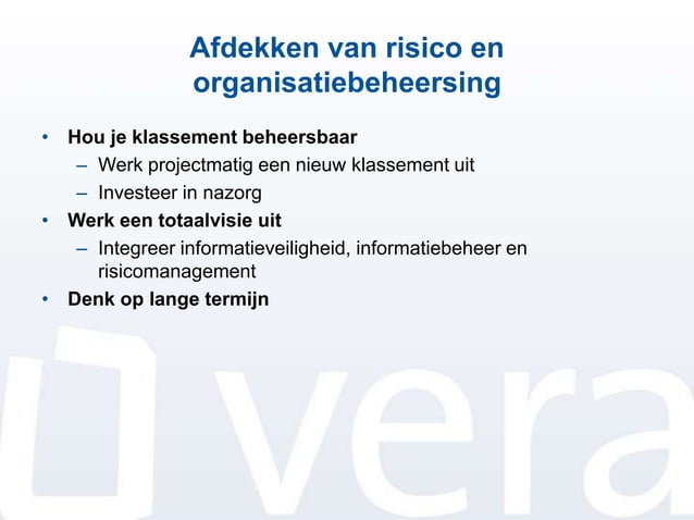 uitdagingen met betrekking tot informatiebeheer | PPT