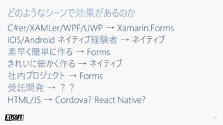 2018年のXamarinの概要と活用方法