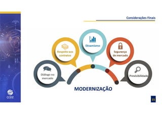 15
Considerações Finais
MODERNIZAÇÃO
 