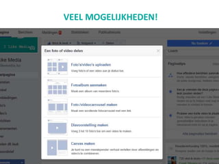 • 1,55 miljard gebruikers
• 5,9 miljoen gebruikers in België
• 4,5 miljoen Belgen elke dag
• 3,5 miljoen Belgen elke dag
• 45+ snelst groeiende doelgroep
VEEL MOGELIJKHEDEN!
 