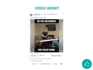 VIDEO WERKT
 