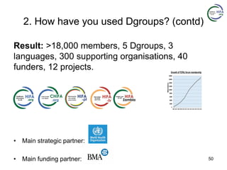 [Webinar] Dgroups: simple solutions for building online communities