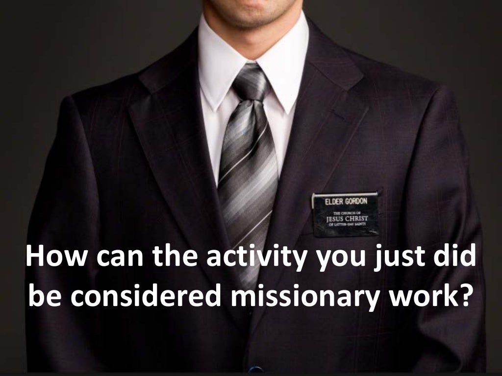 Online Missionary Work Lds 