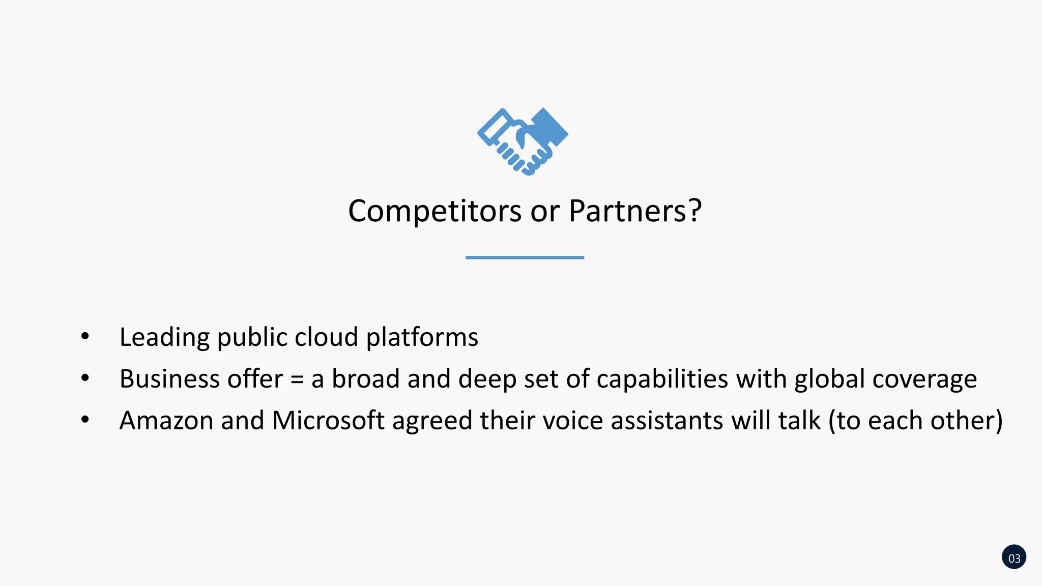 Azure Edge IoT vs. AWS Lambda, competition or global soluce for IoT? PPT