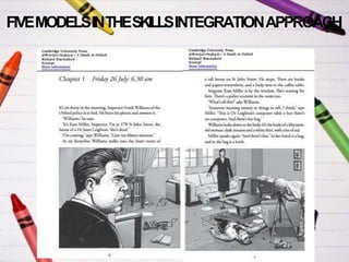 FIVEMODELSINTHESKILLSINTEGRATIONAPPROACH
 