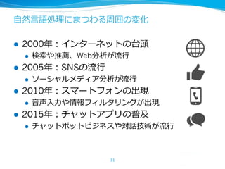 l 2000
l Web
l 2005 SNS
l
l 2010
l
l 2015
l
31
 