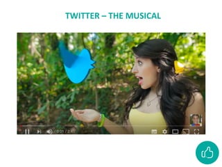 TWITTER	–	THE	MUSICAL	
	
	
	
 