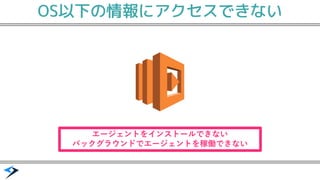 OS以下の情報にアクセスできない
 