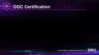 OGC Certification
 