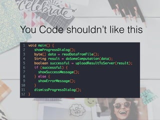You Code shouldn’t like this
 