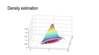 Density estimation
 