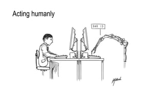 Acting humanly
 