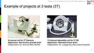 Design and manufacturing of coils for MRI application | PPTX