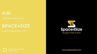 Space4Size presentazione AISI
