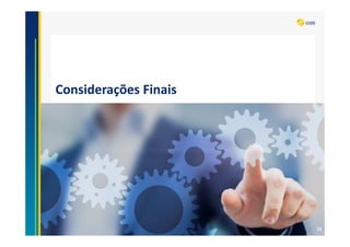 Considerações Finais
15
 