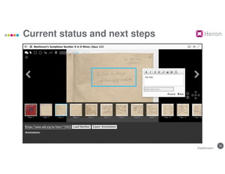 28
Current status and next steps
DigitalHusserl
 