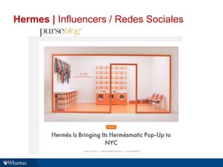 Hermes | Influencers / Redes Sociales
 