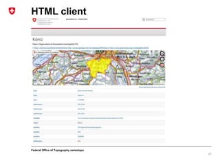 Federal Office of Topography swisstopo
HTML client
20
 