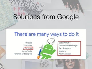 Solutions from Google
 