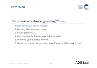 Confidential and Proprietary – SNU ADS Lab. 
From Wiki
13
 