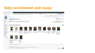 Data enrichment and reuse
 
