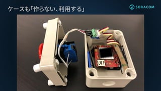 ケースも「作らない、利用する」
 