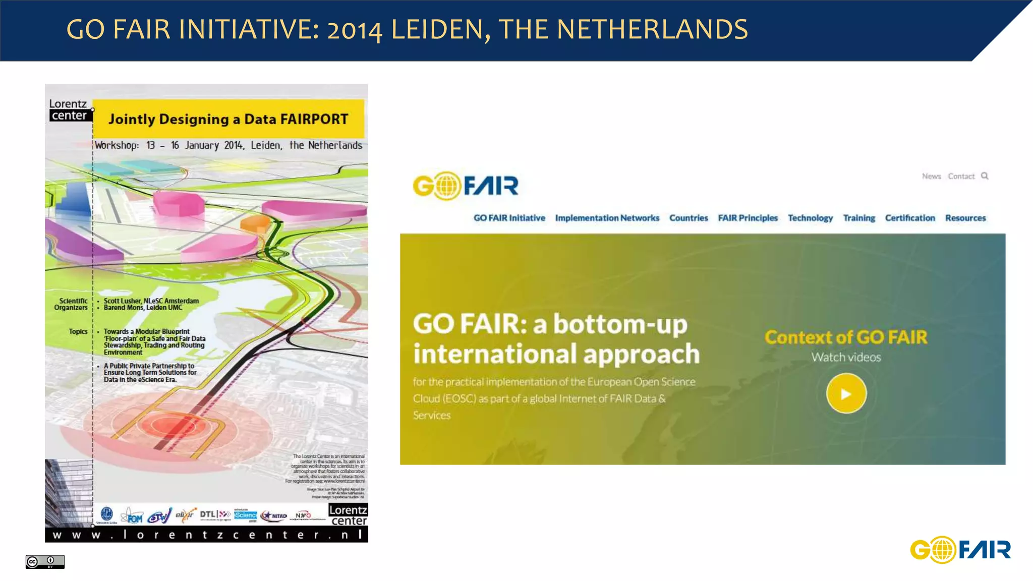 GO FAIR INITIATIVE: 2014 LEIDEN, THE NETHERLANDS
 