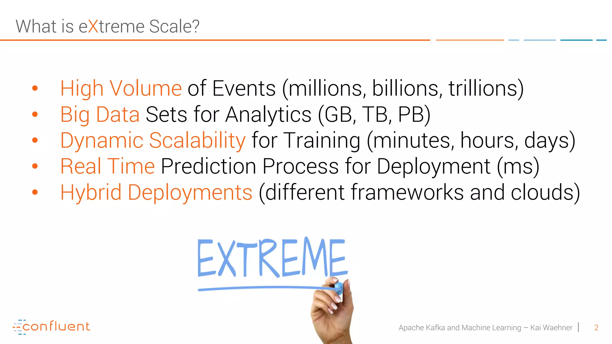 Deep learning at extreme scale in the cloud with the apache kafka