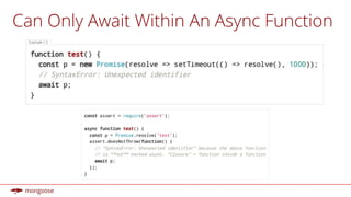 Can Only Await Within An Async Function
 