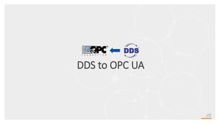 DDS to OPC UA
 