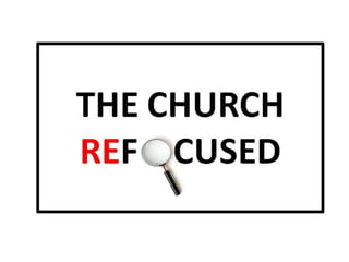RHBC 413: Refocus On God's Love For His Church