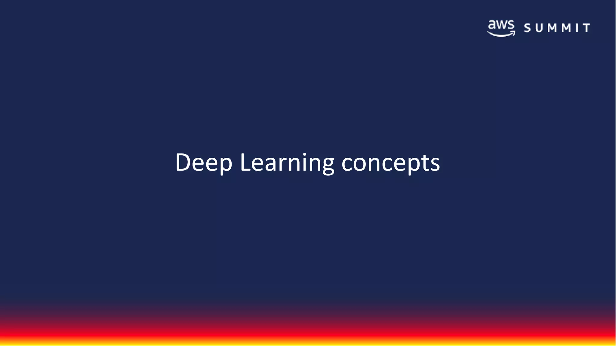 Deep Learning concepts
 