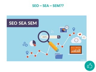 SEO – SEA – SEM??
 