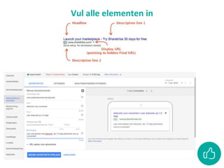 Vul alle elementen in
 