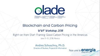 Blockchain and Carbon Pricing